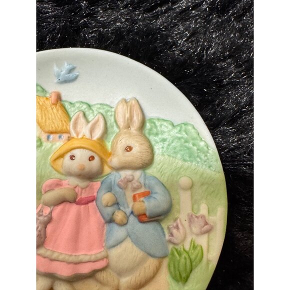 1997 Hallmark Keepsake Sunny Sunday Best Collectors Plate Hand-Painted - Picture 2 of 7